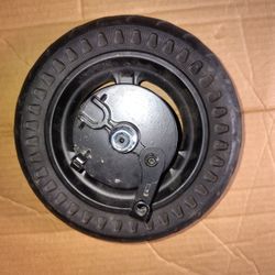 10" Solid Tire Escooter Front W/ Brake Assembly 
