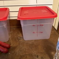 Restaurant Containers With Measures 5.5 L