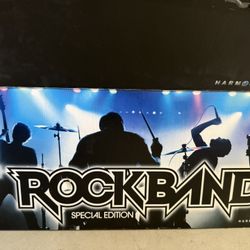 PS3 Rock Band Set (Drum, Guitar, Microphone)