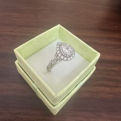 Authentic Diamond Engagement / Wedding Ring