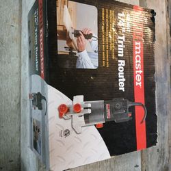 DRILL MASTER 2.4 Amp 1/4" Trim Router