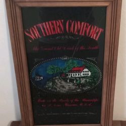 Southern Comfort Carnival  / Advertising Sign, 18.5x12.5", 1980s 