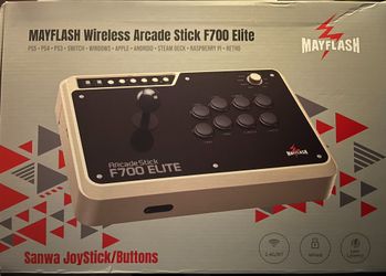 MAYFLASH Arcade Stick F700 Elite with Sanwa Buttons and Sanwa Joystick