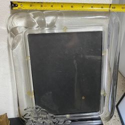 PORTARETRATO ANTIGUO DE CRITAL MURANO 