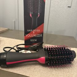 New Hair Dryer Brush Blow Dryer in One, Upgraded 4 in 1 Hair Dryer and Styler Volumizer with Negative Ion Anti-frizz Ceramic Titanium Barrel Hot Air H