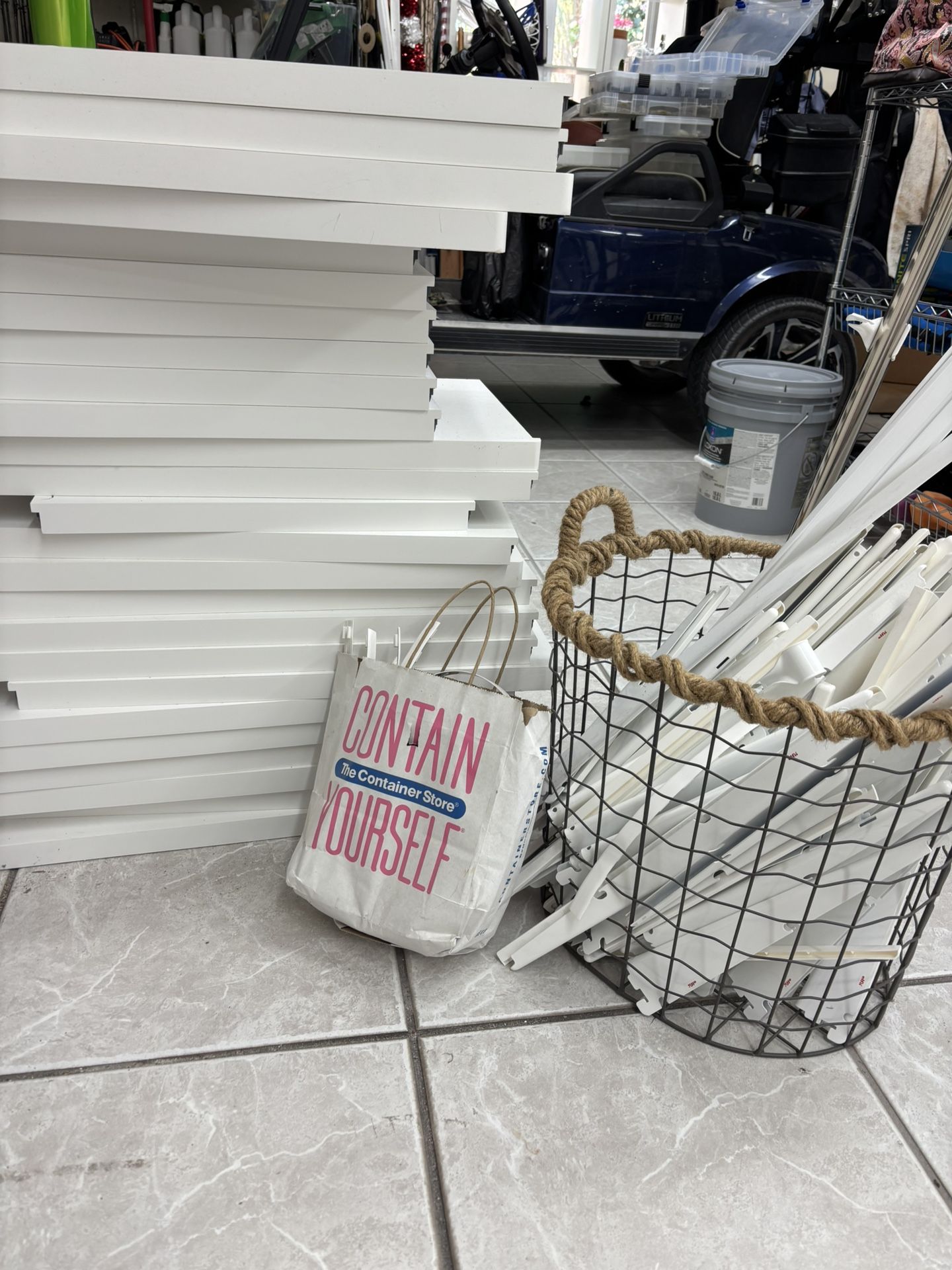 Elfa Decor Closet Shelves & Accessories For Closet Organization