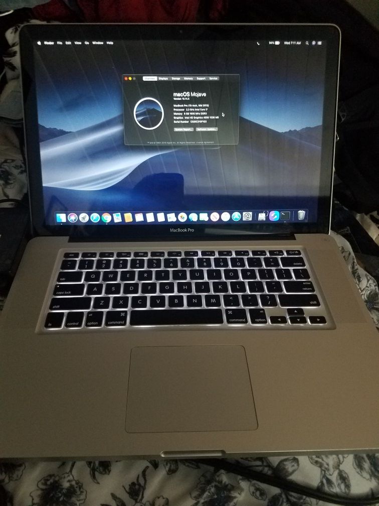 MacBook Pro 15" i7 mid 2012