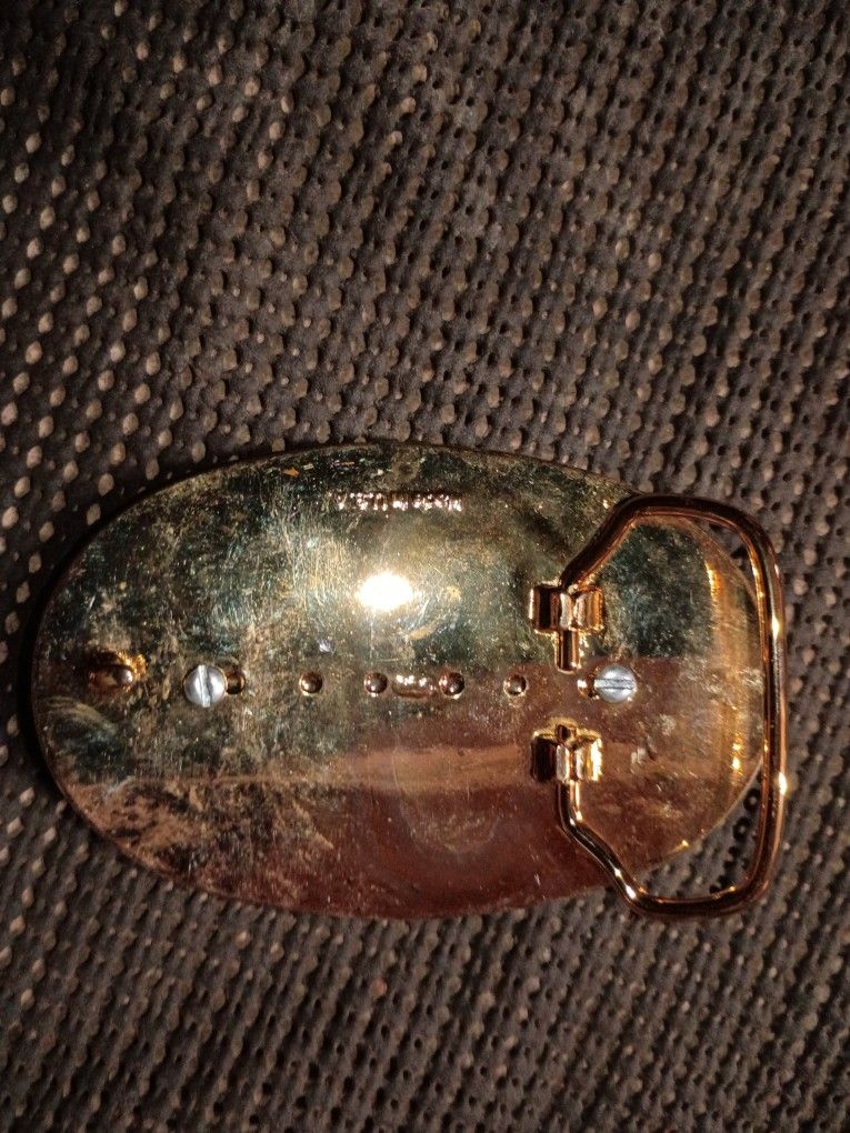 Made In USA Real Stone Gold Plated