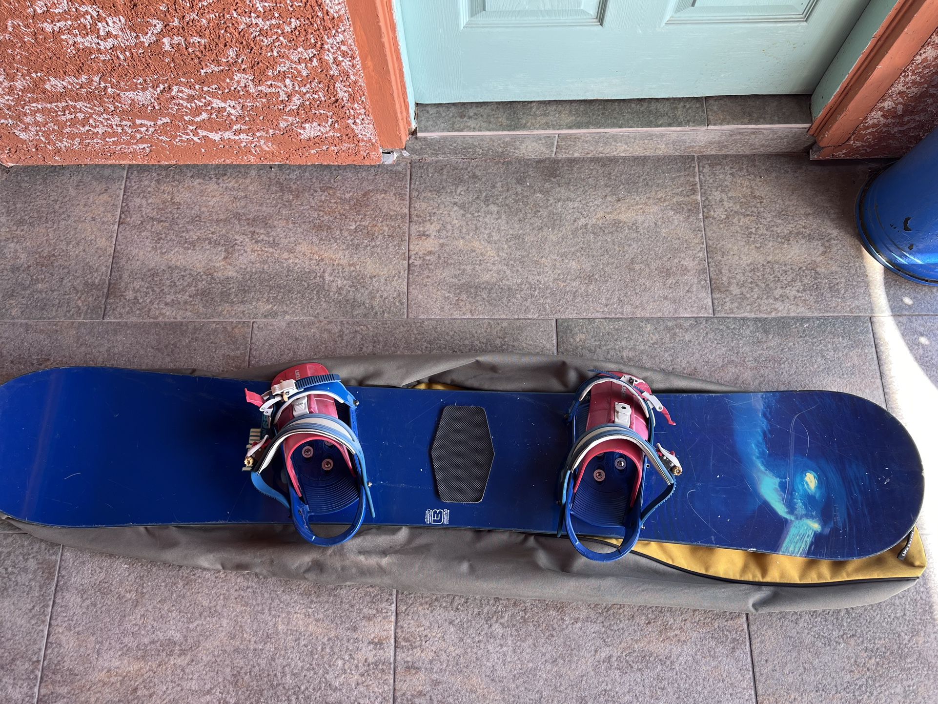 Burton Supermodel 162 Snowboard With Binding And Bag