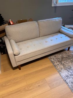 SOFAS Modern Gray 68 inches - excellent condition