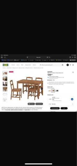 Dining table