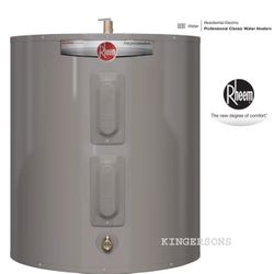 RHEEM Residential Electric Tank Water 240 V 47 Gallon, Short Dual Element ~ NEW~