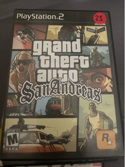 Grand theft auto San Andreas ps2