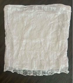 White lace top