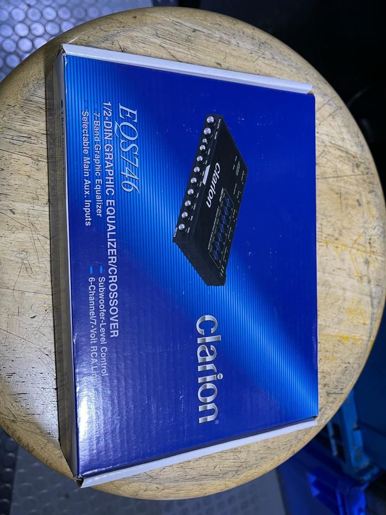 Clarion Eq EQS746 Equalizer for cars systems