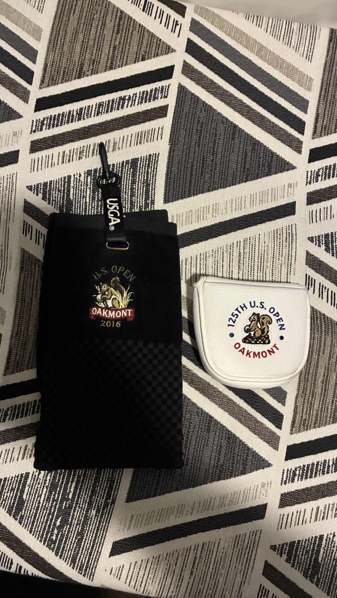 Golf Towel/Putter Head Cover