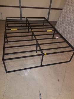 Full size frame and mattress
