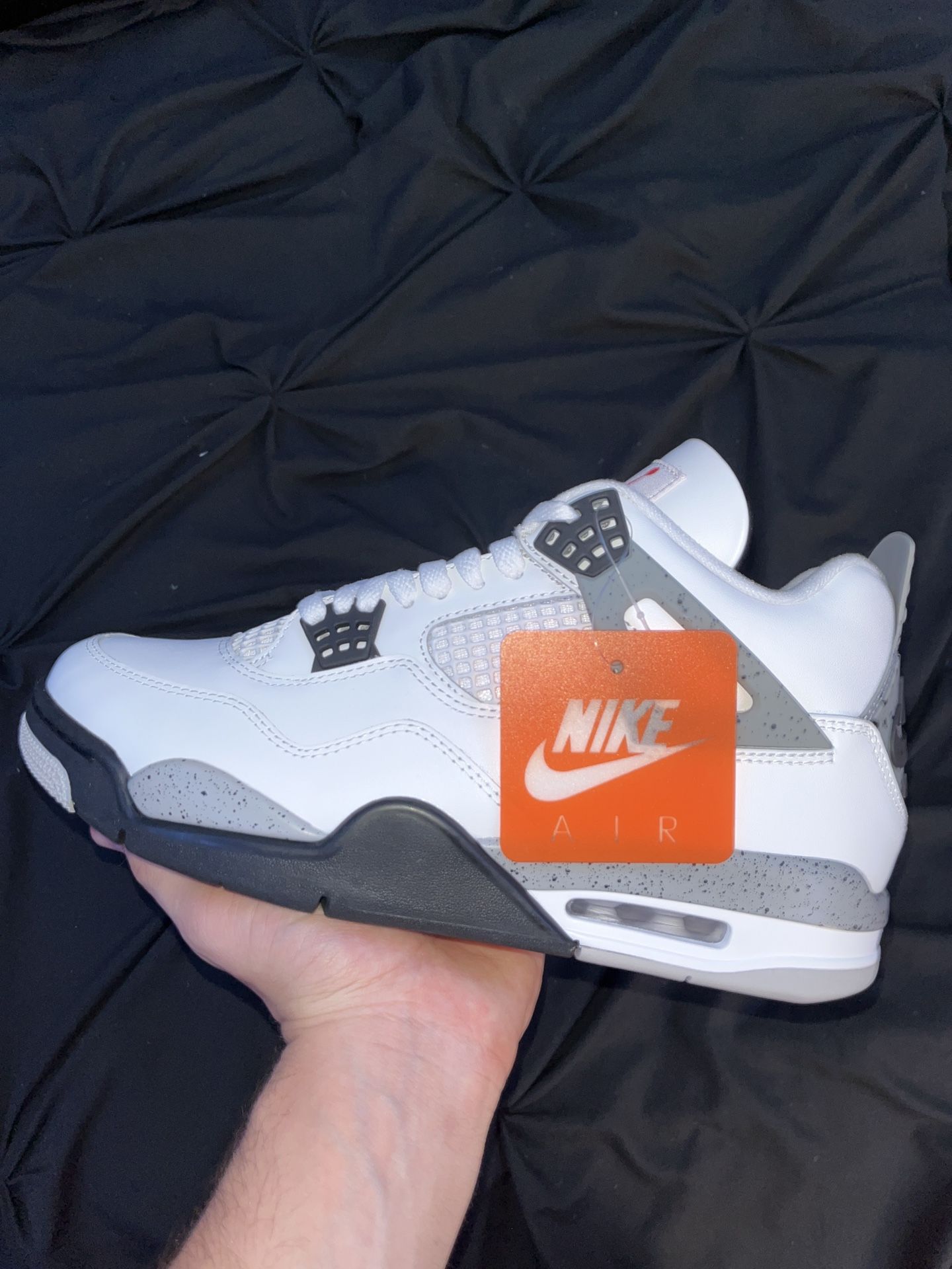 Jordan 4 White Cement