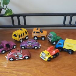 Vtg 70's (8) Diecast Vehicles- Tonka, Tootsie Toy & Buddy L Corp