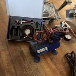 Paasche H-100D Single Action Airbrush & Compressor Package