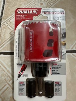 Diablo 3-Inch Bi-Metal Hole Saw System