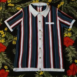 PJPAUL_JOANS striped polo shirt