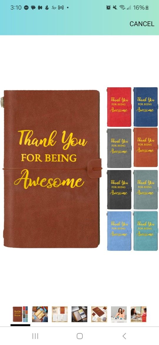 Leather Journal Appreciation Gifts Journal Leather Bound Notebooks