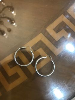Sterling silver earrings