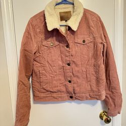 BBJ Los Angeles Pink Jacket Size Large