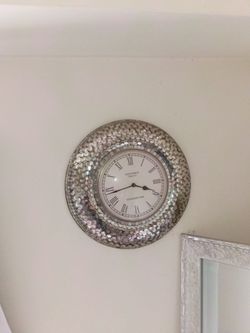 Mirror, Mosaic Wall Art & Clock