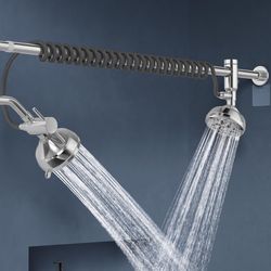 Dual Shower Head Brand New