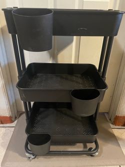Black Rolling Organizer