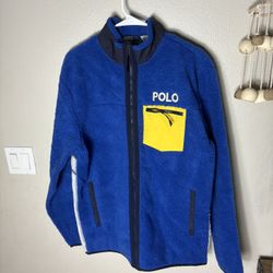 Polo Ralph Lauren P Wing Snowbeach Stadium 1992 SKI Sherpa Fleece Men’s M-Tall