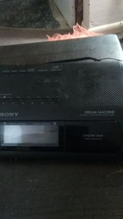 Brand new Sony radio/alarm clock