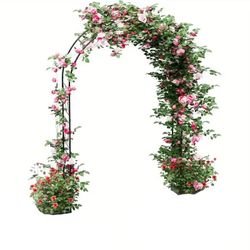 1 set flower arch,garden arch,metal trellis for climbing plants,backyard decor,Halloween Christmas party decor