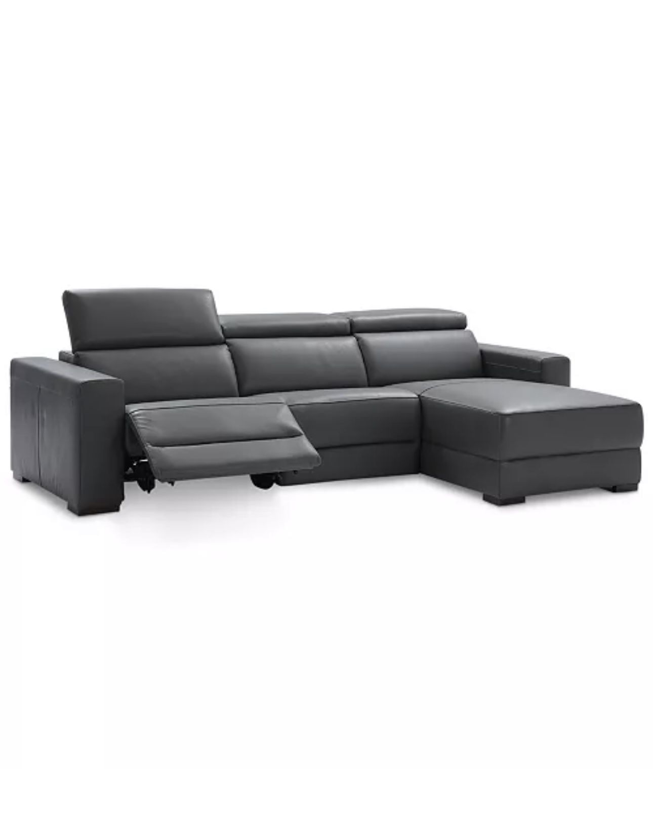Sectional Sofa with Chaise, 2 Power Recliner
