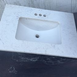 Single Vanity Top