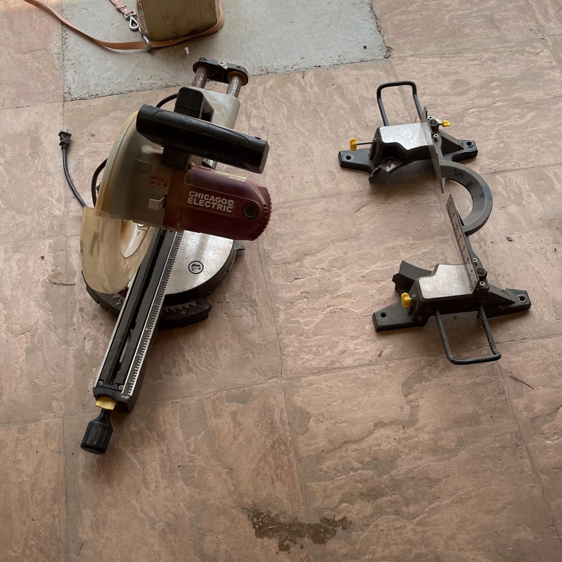 Chop Saw Broken Base