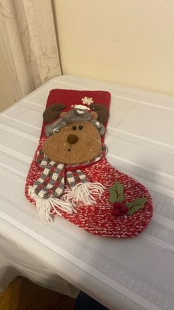 Reindeer Christmas Stocking