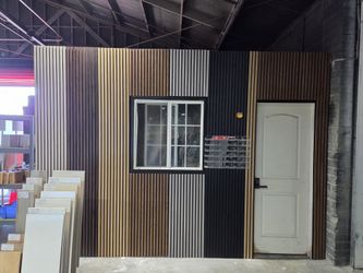 Acoustic MDF Slat Wall Panels 21" x 106" in Various Colors | Wholesale Indoor Soundproof