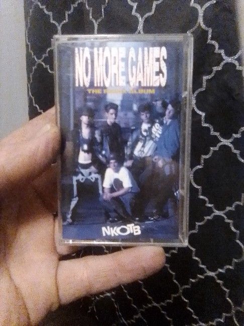 New Kids On The Block No More Games Cassette $10