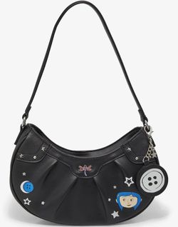Coraline 🦋✨Glow-in-the-Dark Shoulder Bag (Loungefly/Hot Topic)