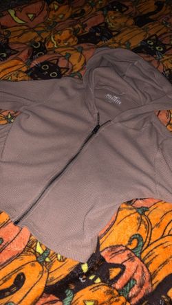 Hollister cropped hoodie