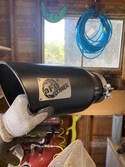 Mach force xp exhaust tip