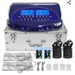 Ionic Foot Bath Detox Machine, Set of 2 Dual Ionic Detox Foot Bath Machine, Detox Foot Spa for Home Use, Beauty Salon | Restores health and vitality (