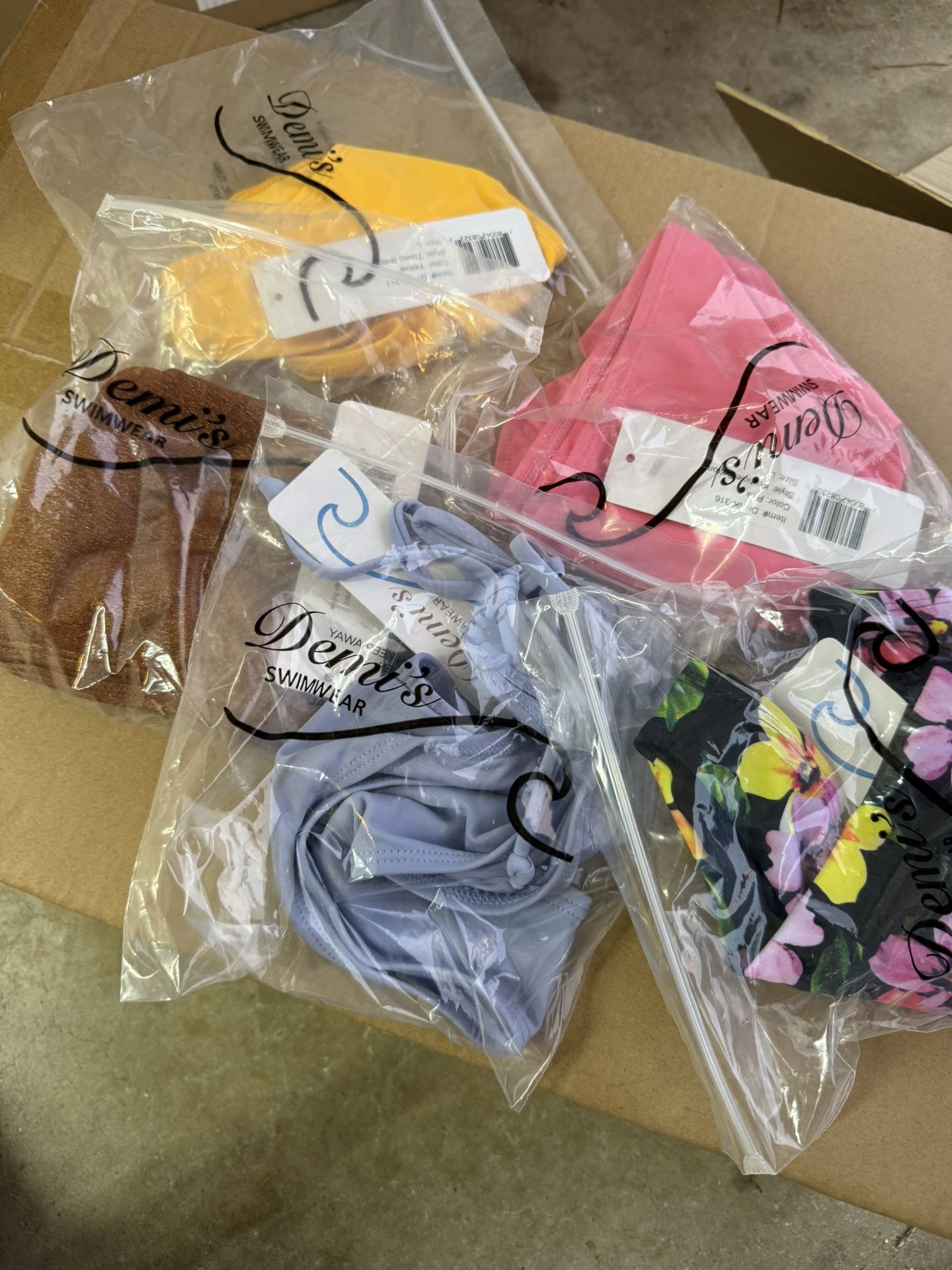 Over 1,000 piece Bikini’s. Tops & Bottoms