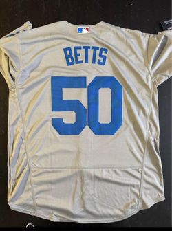 Dodgers Grey Jersey 50 Mookie Betts (men Sizes ) 