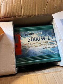 Power Jack 5000W Pure Sine Wave Power Inverter