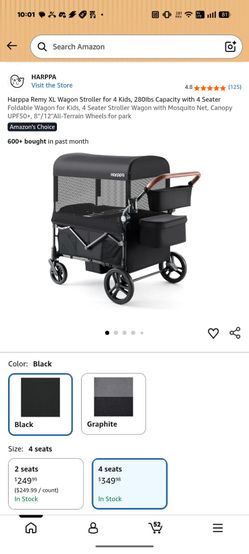 Harppa Remy XL Wagon Stroller