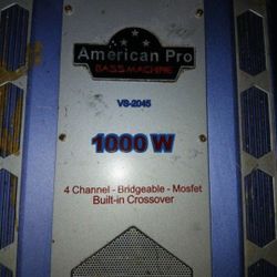 1000 Watt Amp 
